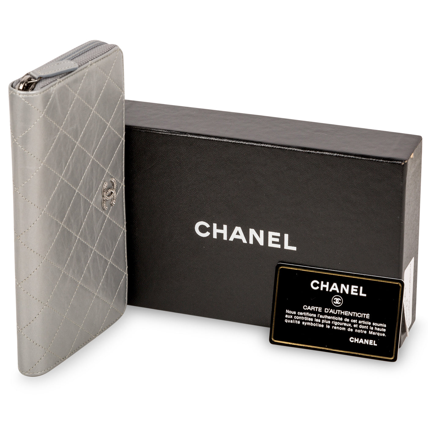 Chanel Zip Around Wallet