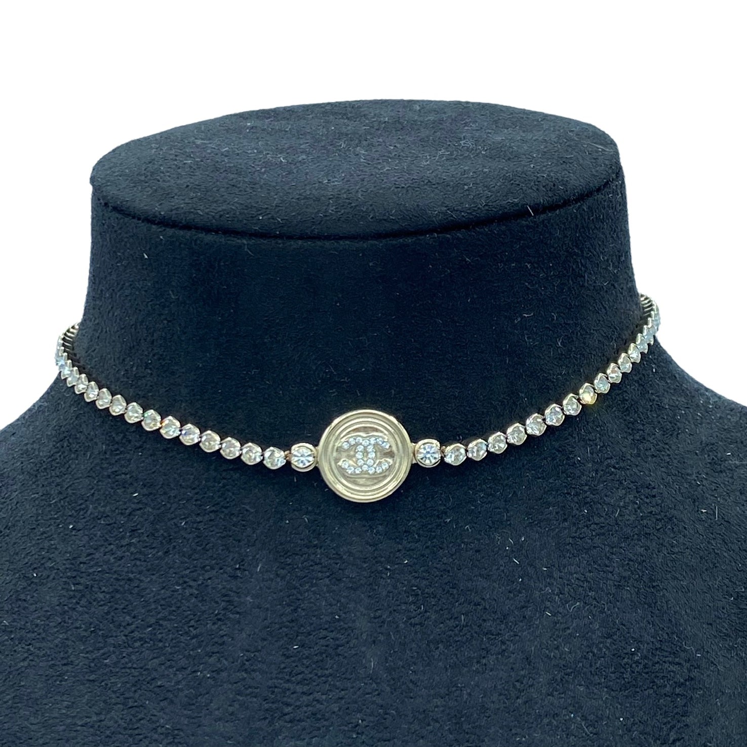 Chanel necklace rhinestones