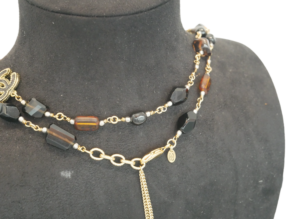 Chanel pearls long necklace