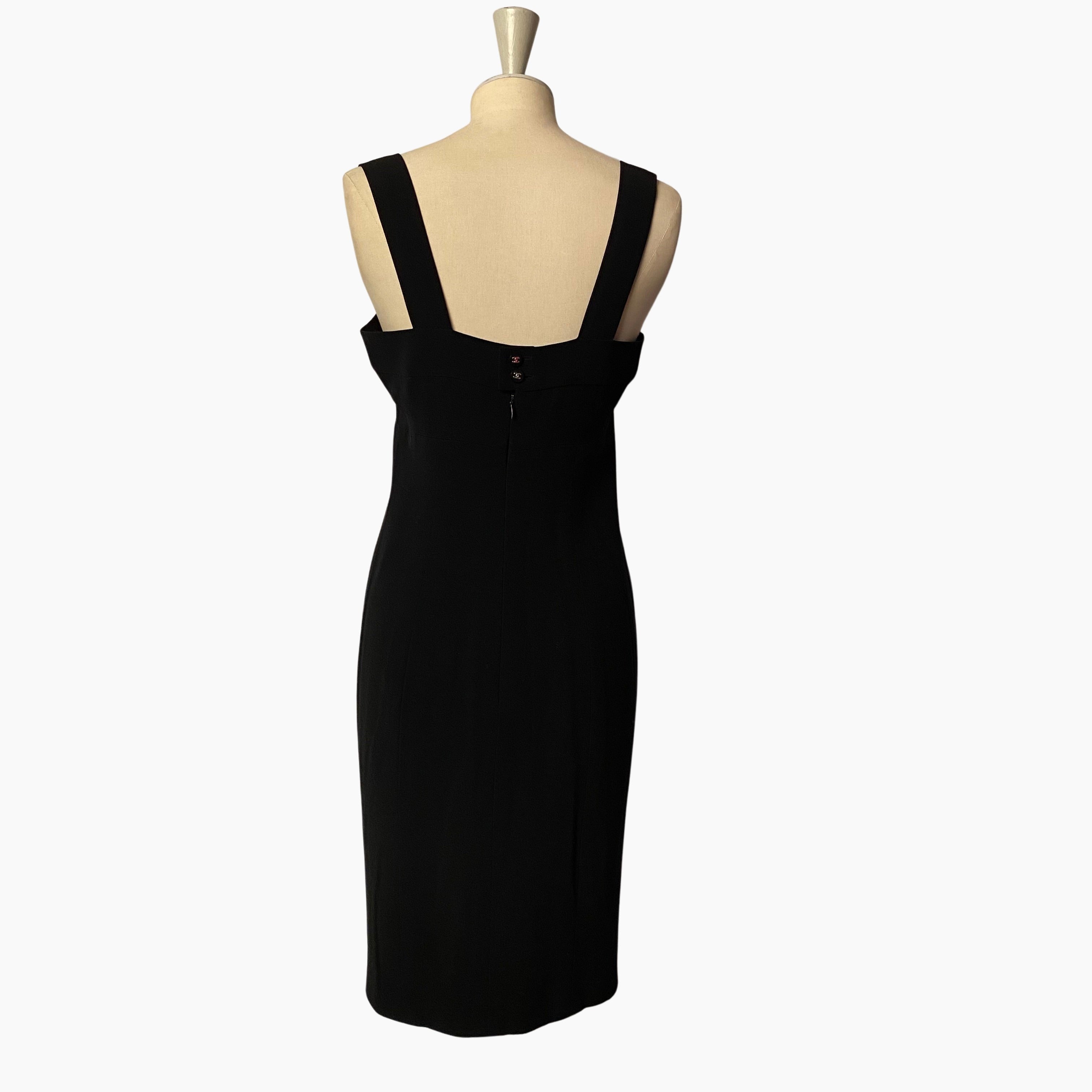 Chanel black dress - XS - Spring 1996