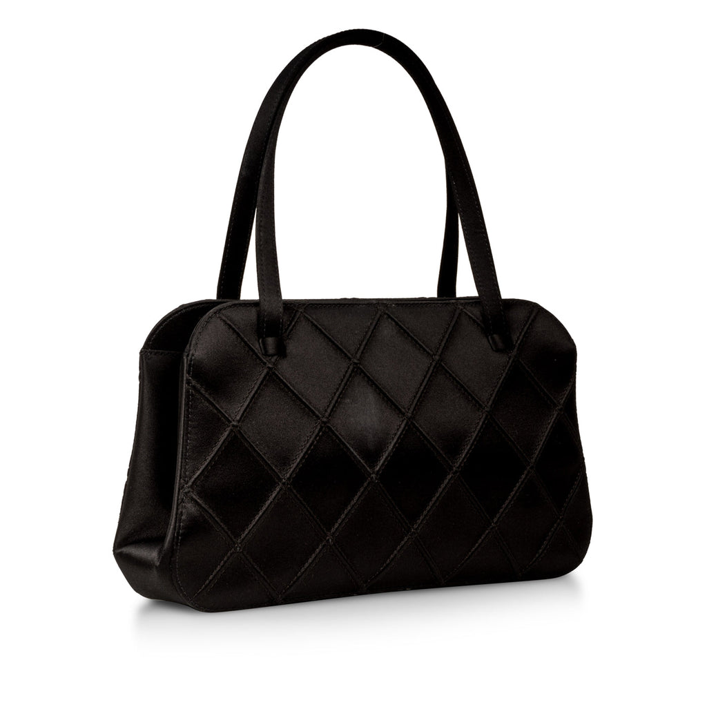 Chanel Vintage Satin Bowler Bag