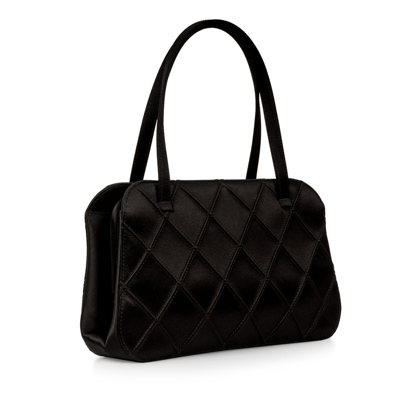 Chanel Vintage Satin Bowler Bag