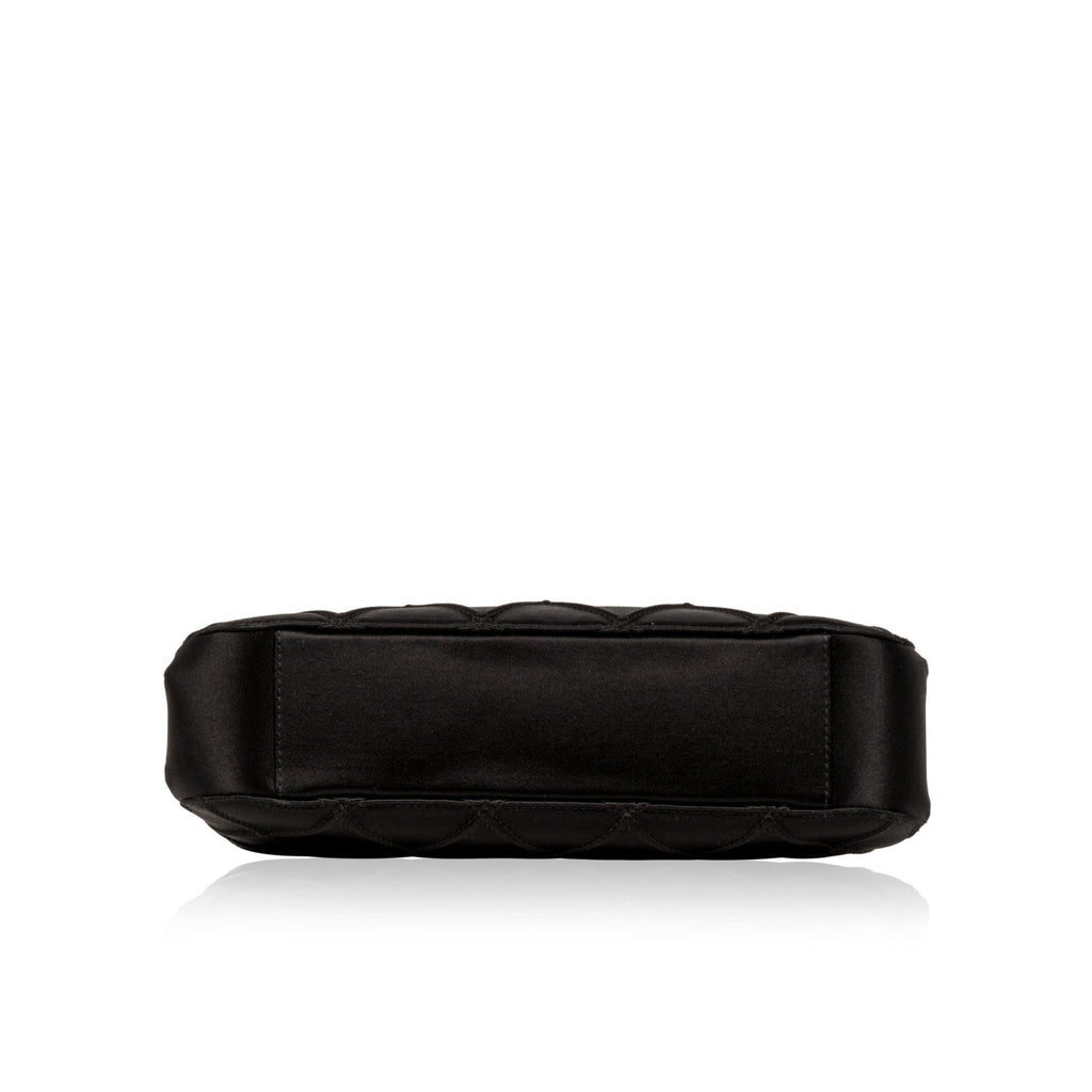 Chanel Vintage Satin Bowler Bag