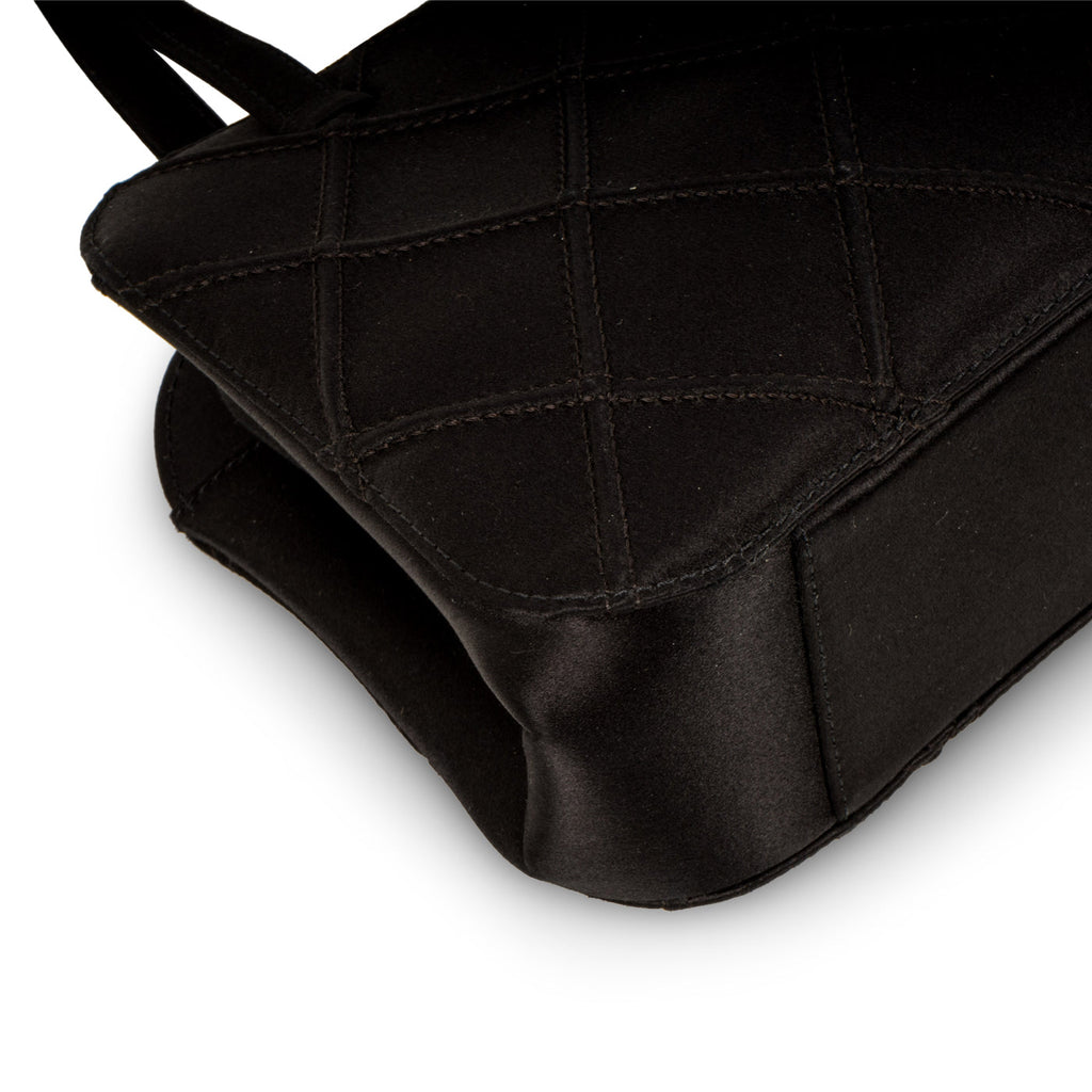Chanel Vintage Satin Bowler Bag