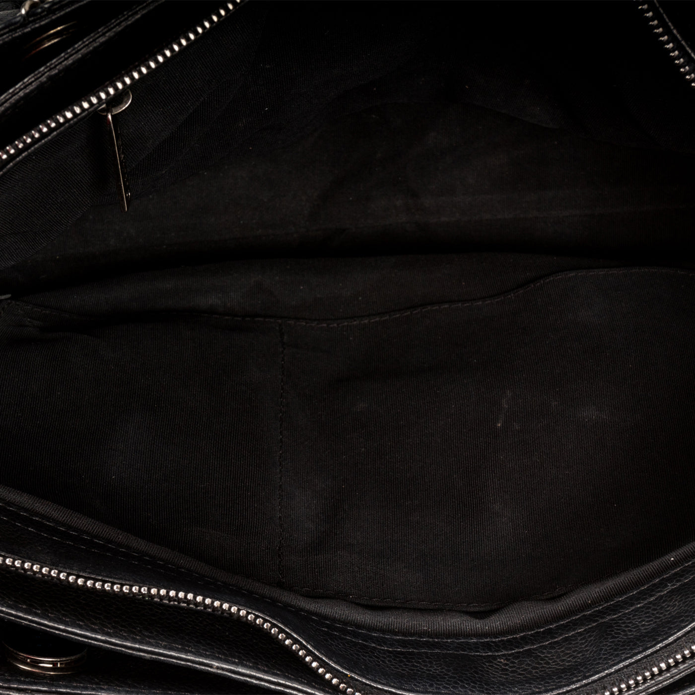 Chanel Chain Tote - Black - Caviar