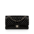 Classic Flap Bag - Medium - Chevron