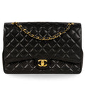 Classic Flap Bag Maxi - Caviar - Black - GHW