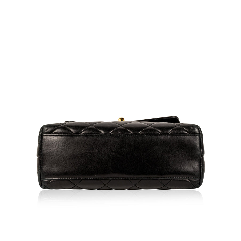 Vintage Lambskin Satchel Bag