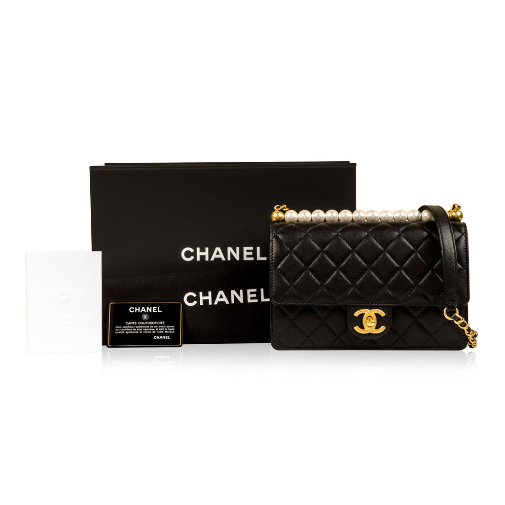 Pearl Flap Bag
