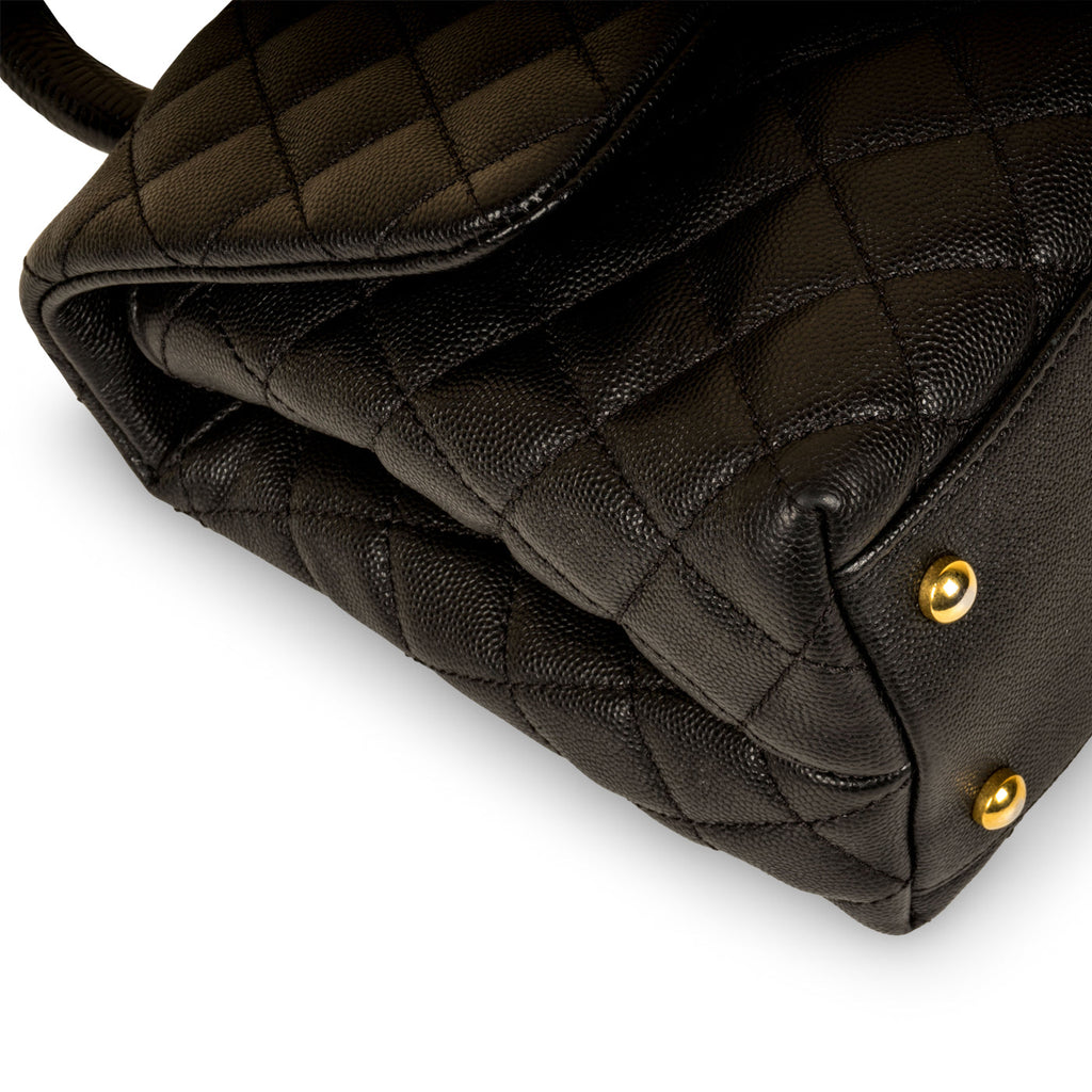 Coco Handle Flap Bag - Lizard Handle