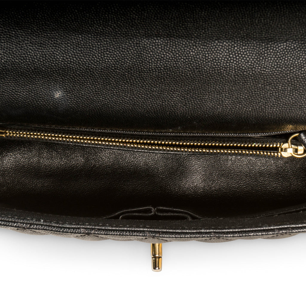 Coco Handle Flap Bag - Lizard Handle
