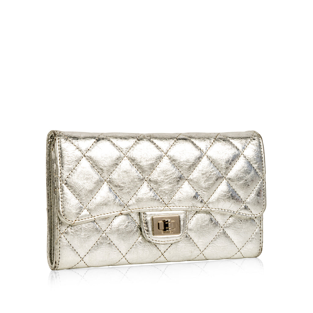 Re-Issue Wallet - Metallic Calfskin