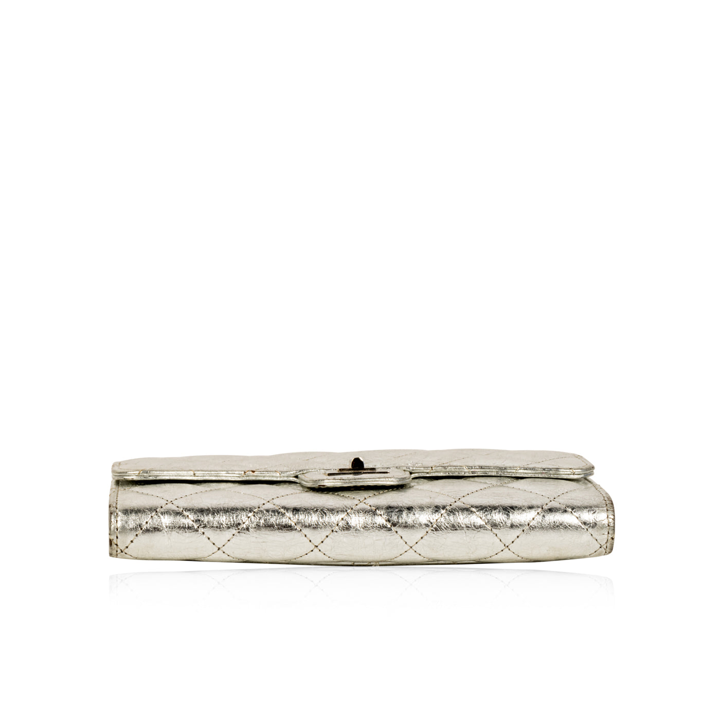 Re-Issue Wallet - Metallic Calfskin