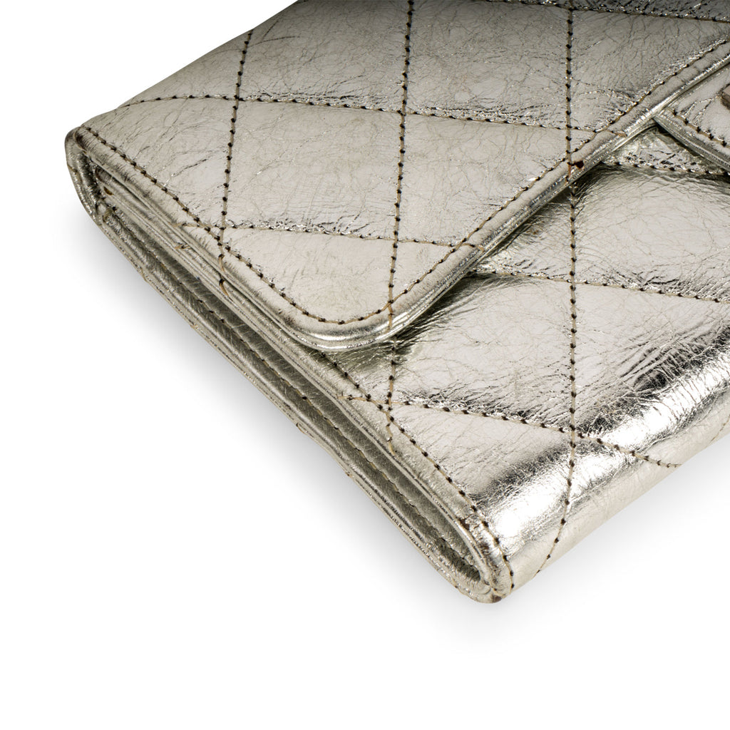 Re-Issue Wallet - Metallic Calfskin
