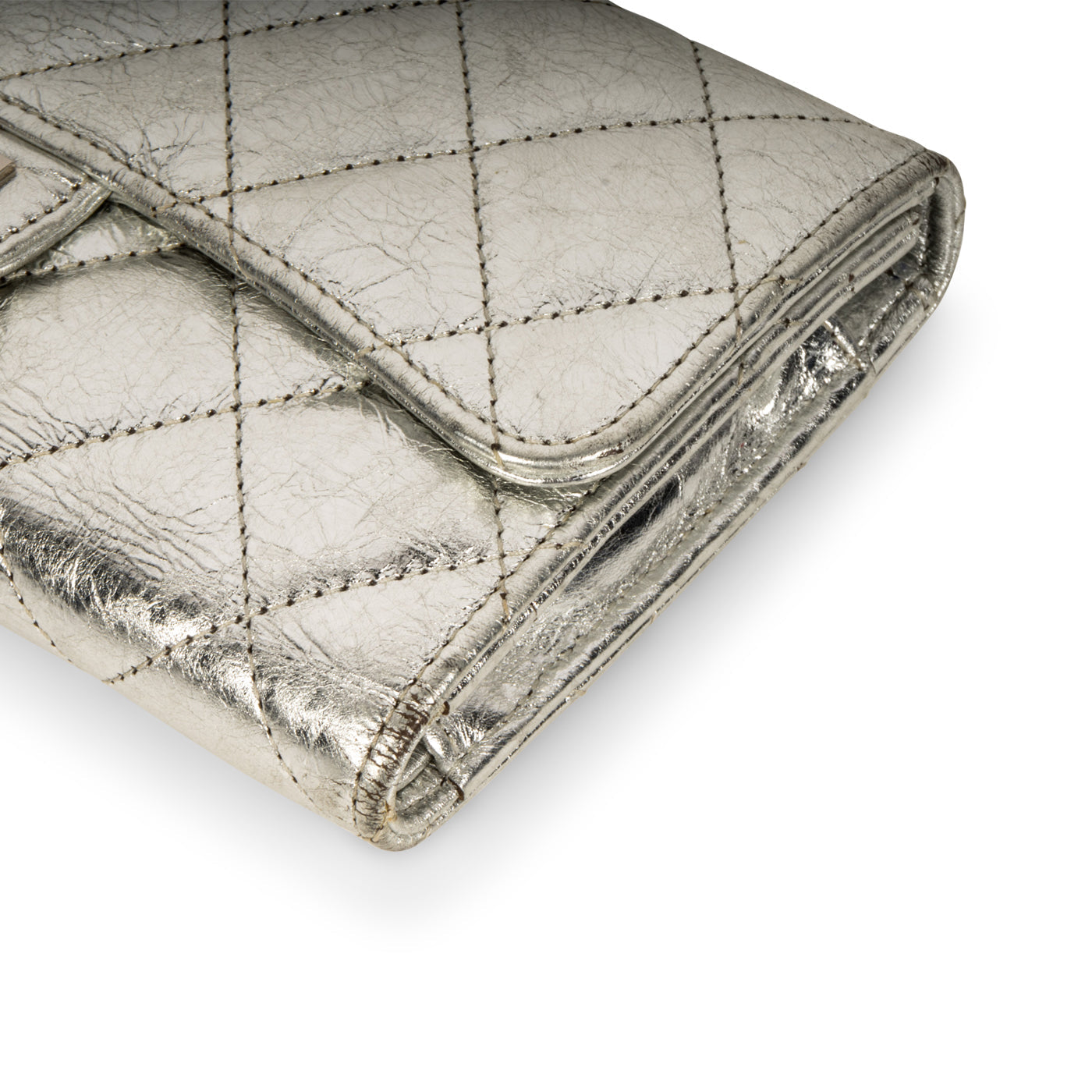 Re-Issue Wallet - Metallic Calfskin