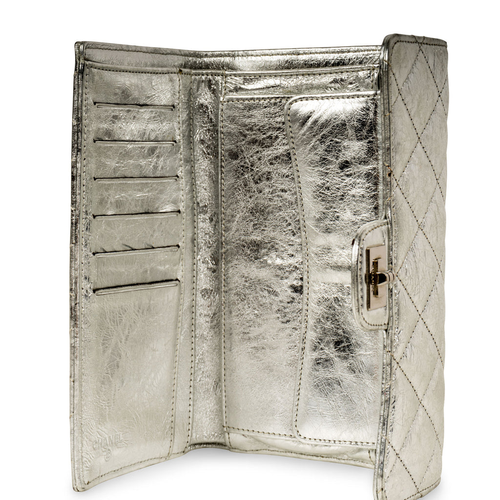 Re-Issue Wallet - Metallic Calfskin