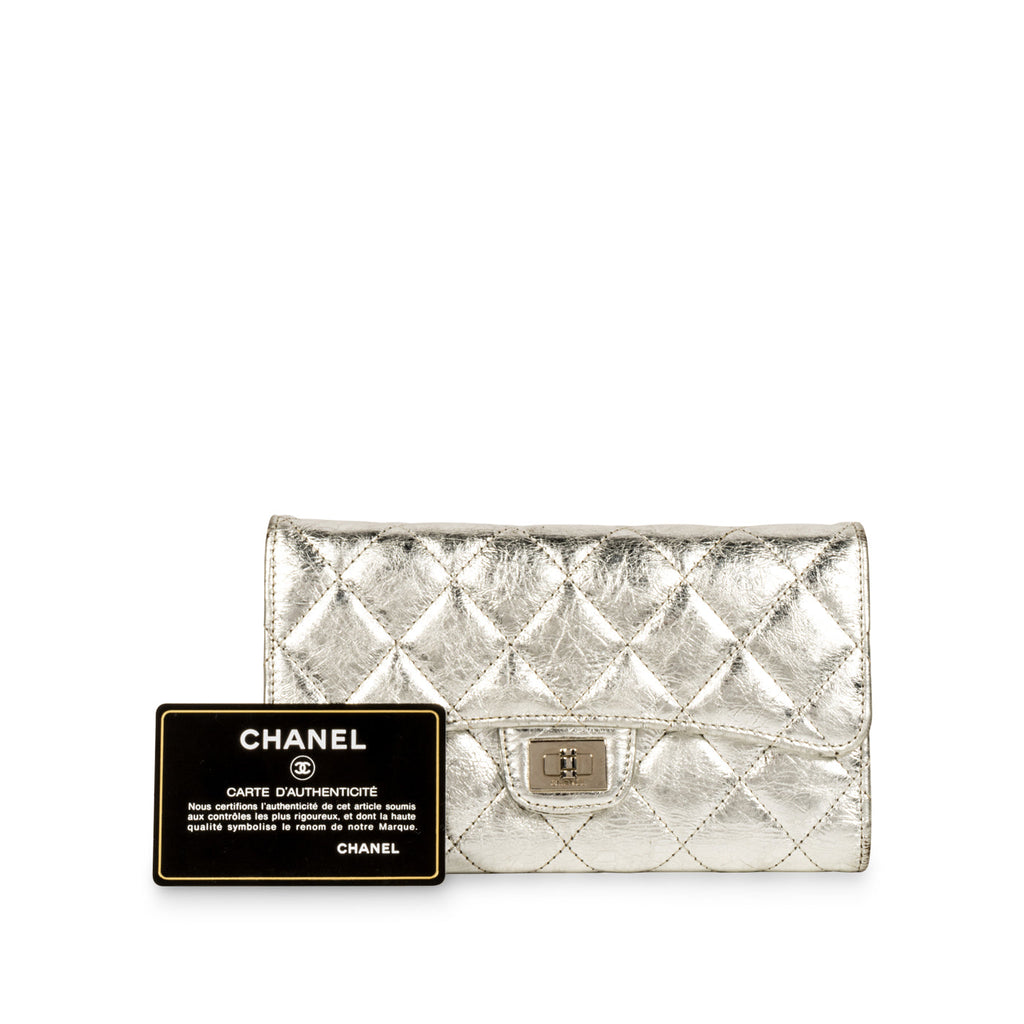Re-Issue Wallet - Metallic Calfskin