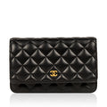 Classic Wallet on Chain - Lambskin