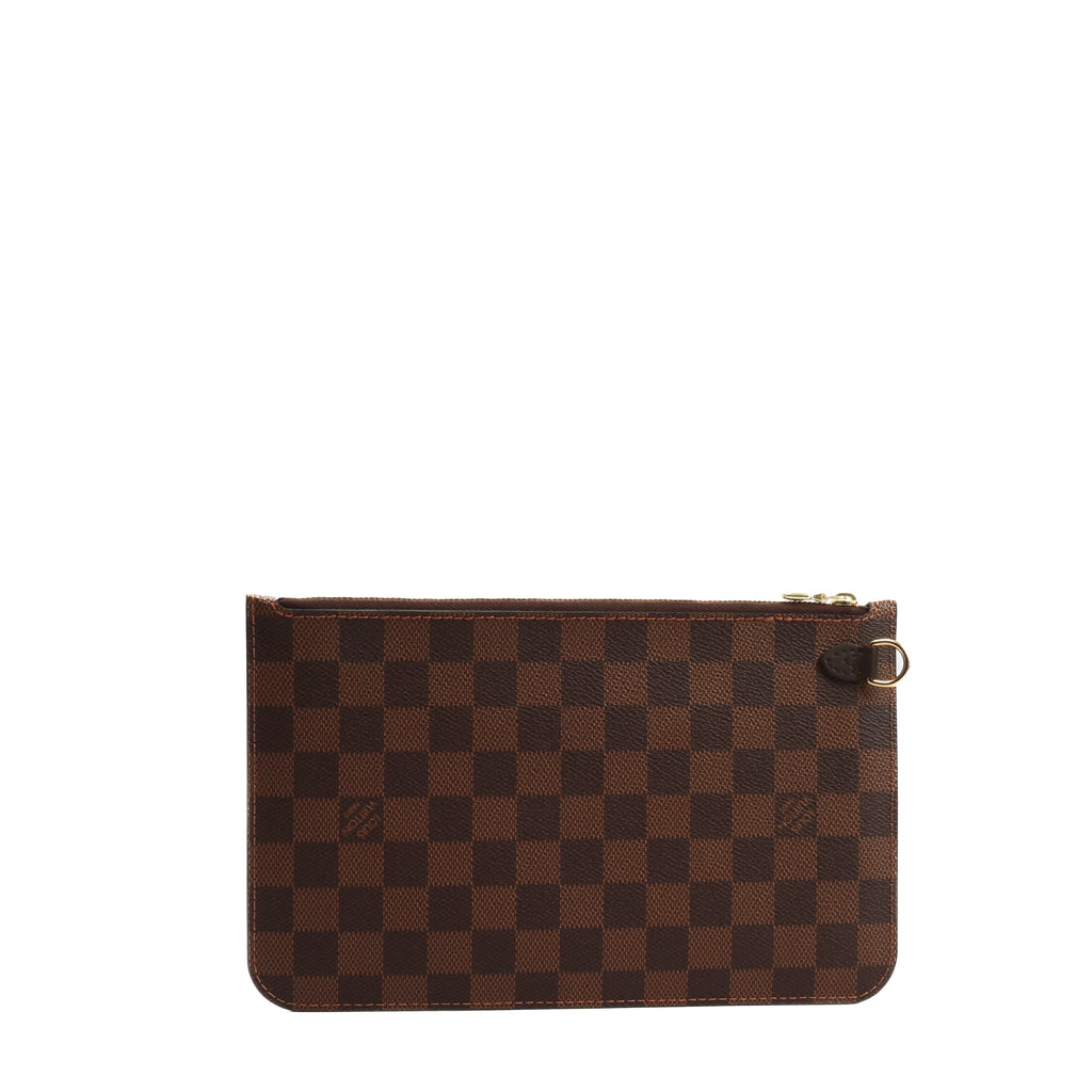 LOUIS VUITTON Neverfull Pouch Damier Ebene *No Strap