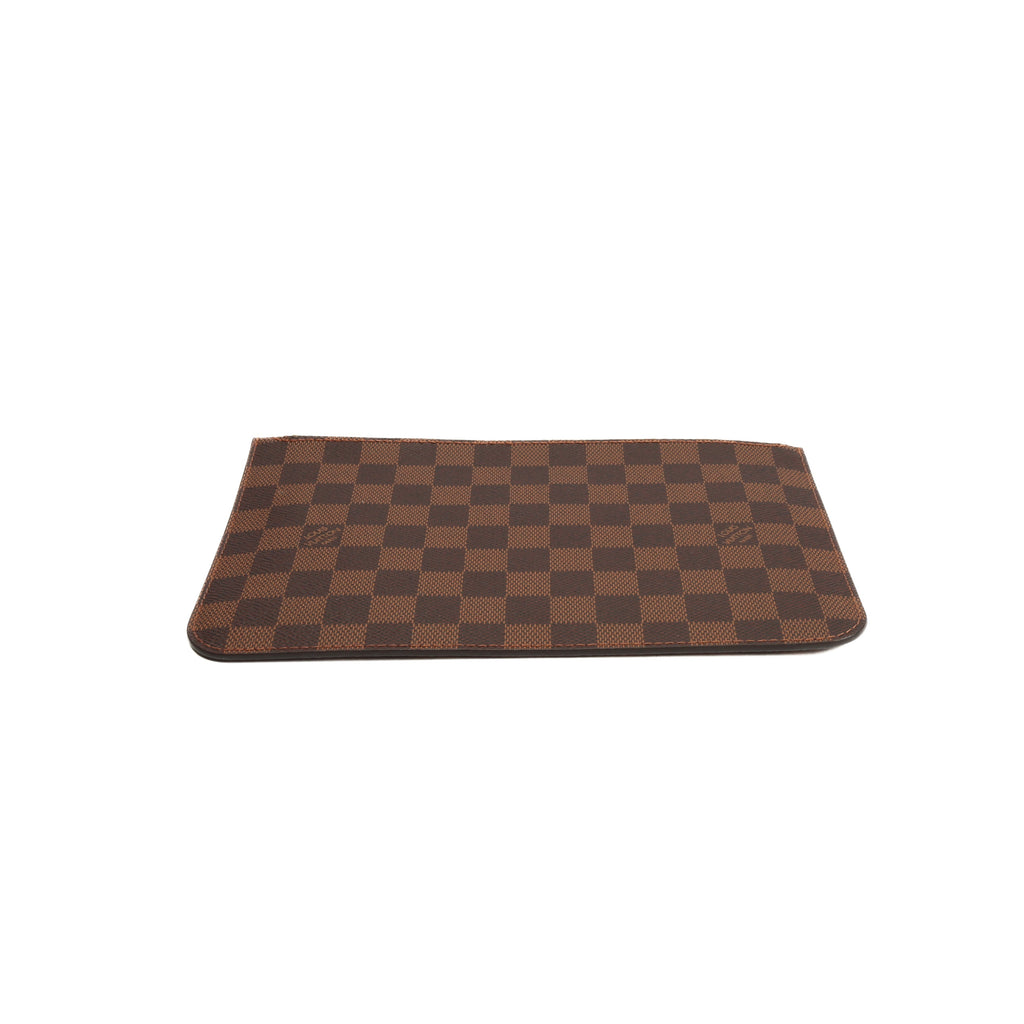 LOUIS VUITTON Neverfull Pouch Damier Ebene *No Strap