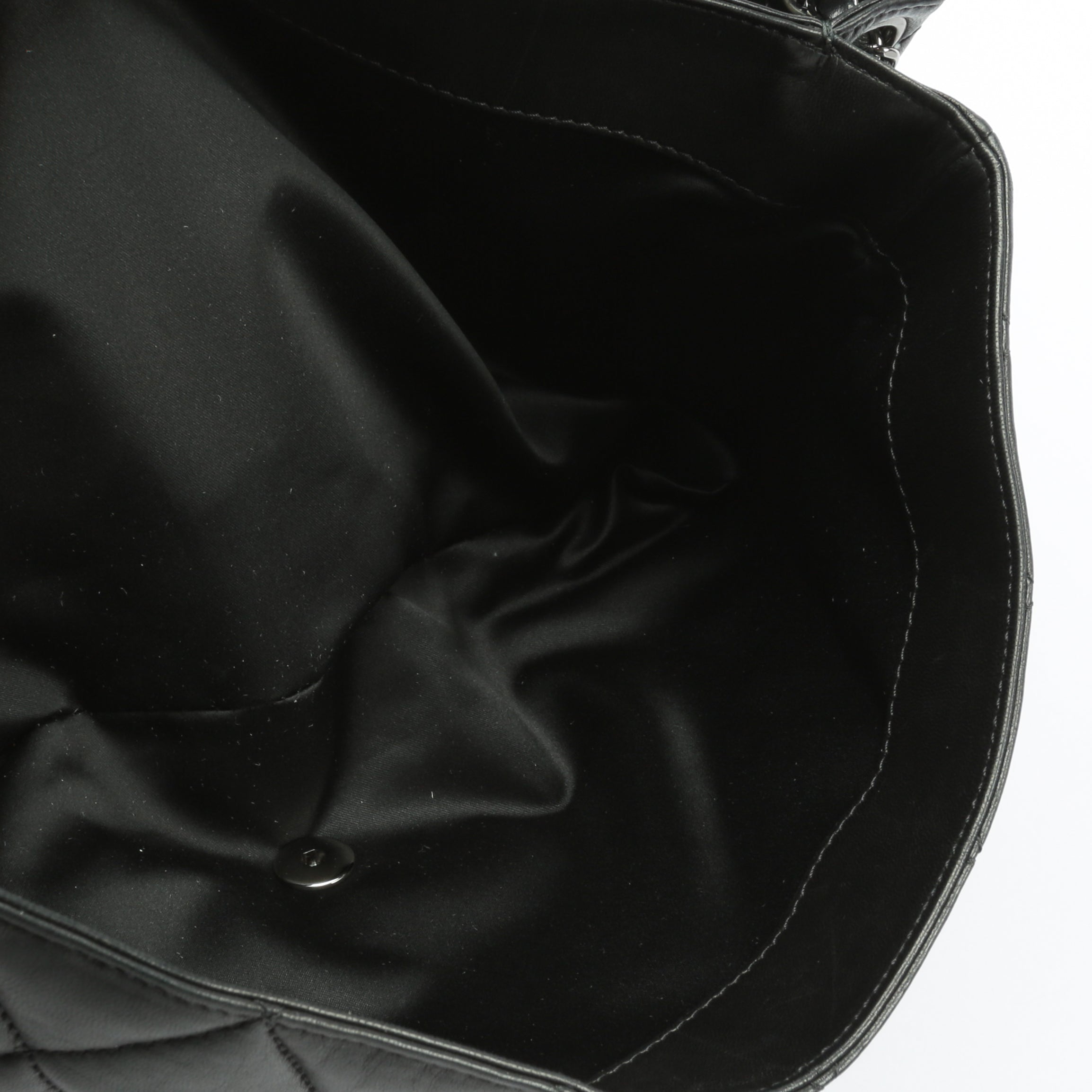 CHANEL Maxi 3 Accordion Flap Black Bag OUTLET FINAL SALE