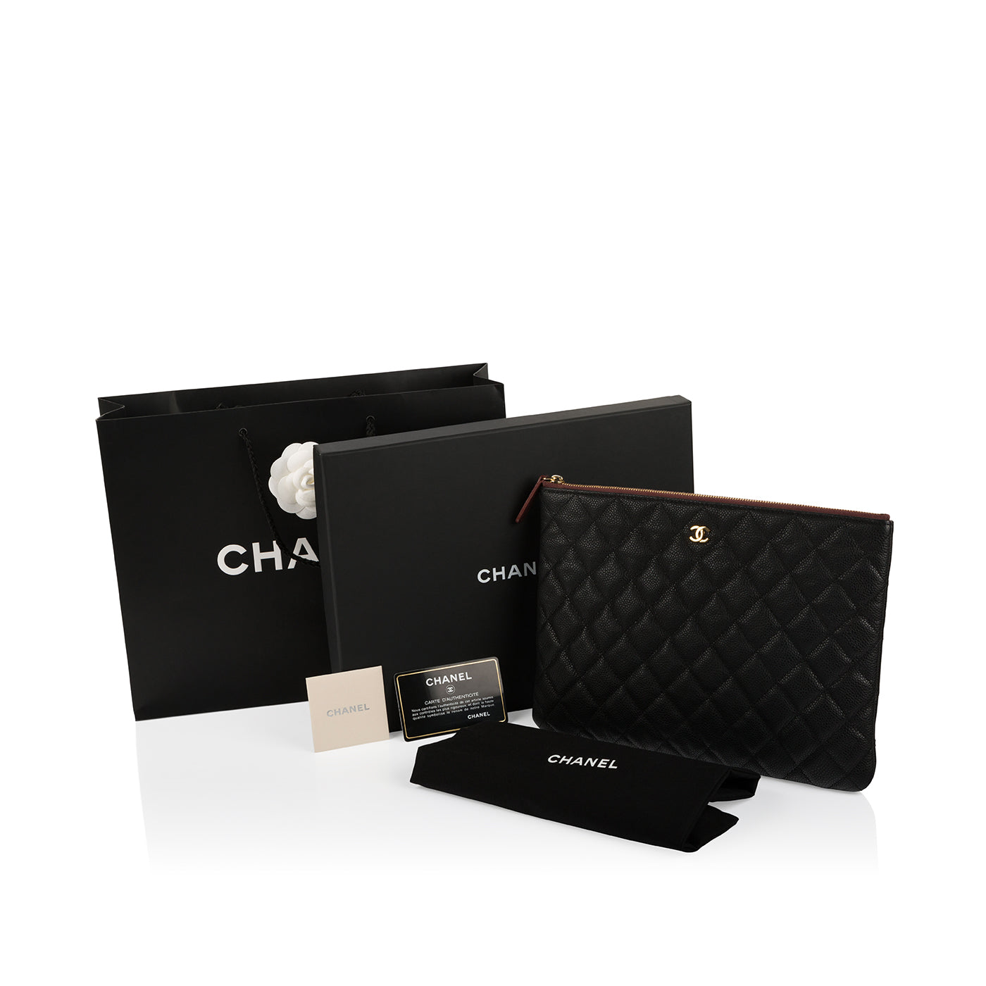 Chanel Caviar O-Case