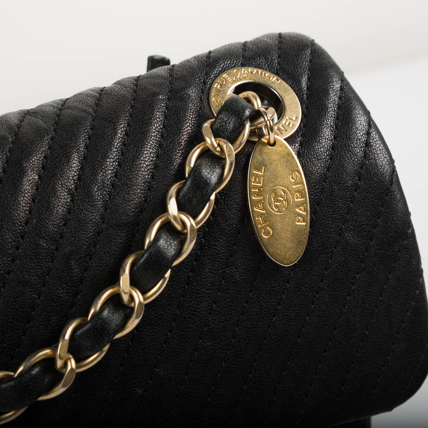 Chanel Chevron Flap Bag