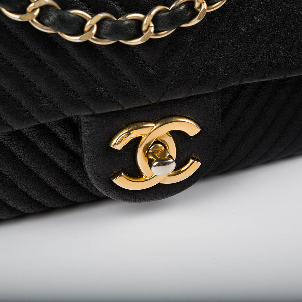 Chanel Chevron Flap Bag