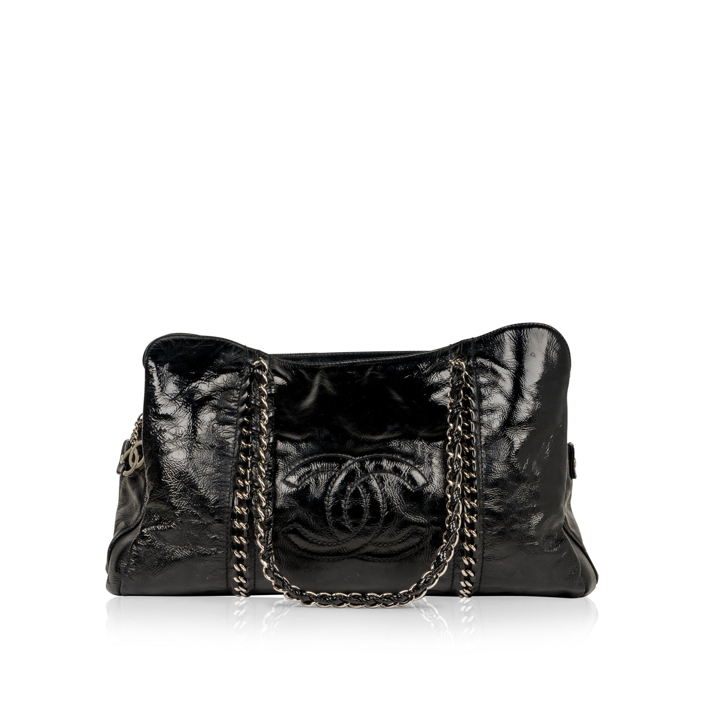 East West Patent Tote