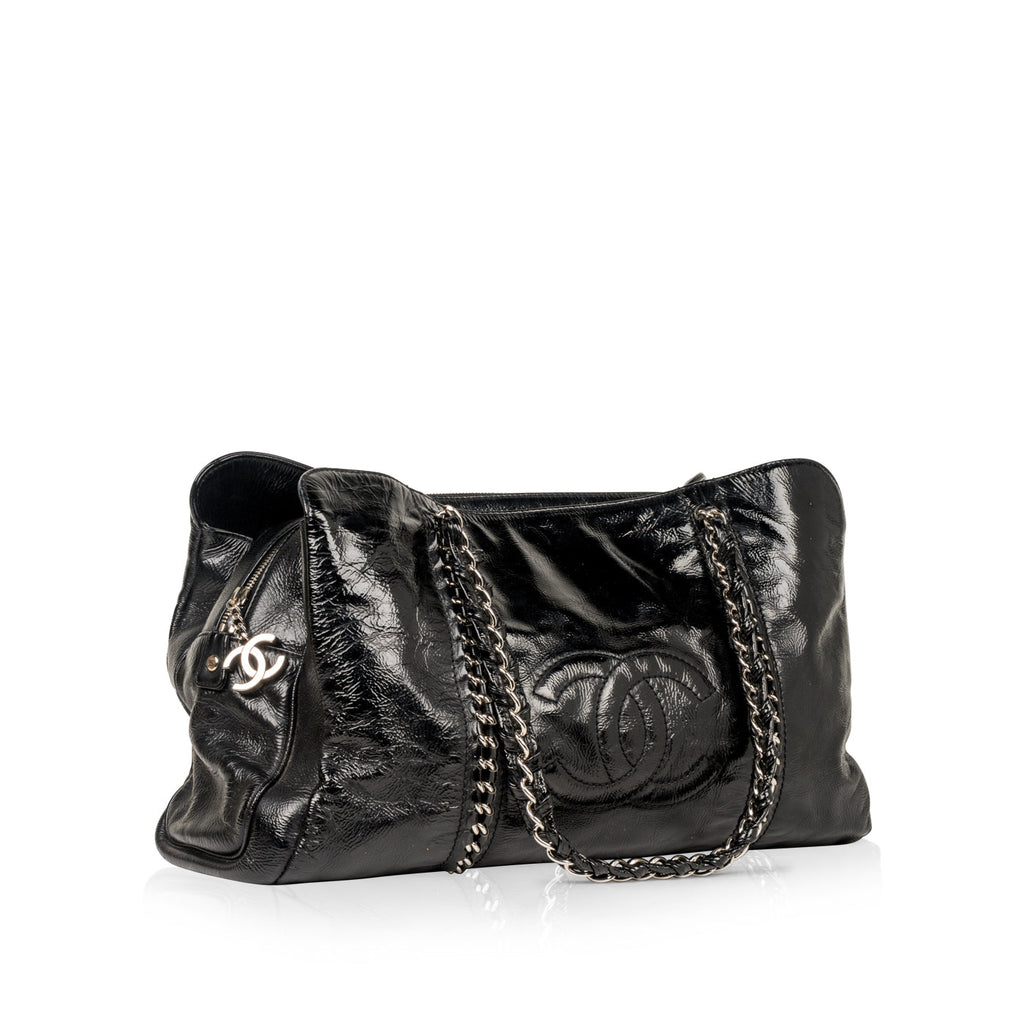 East West Patent Tote