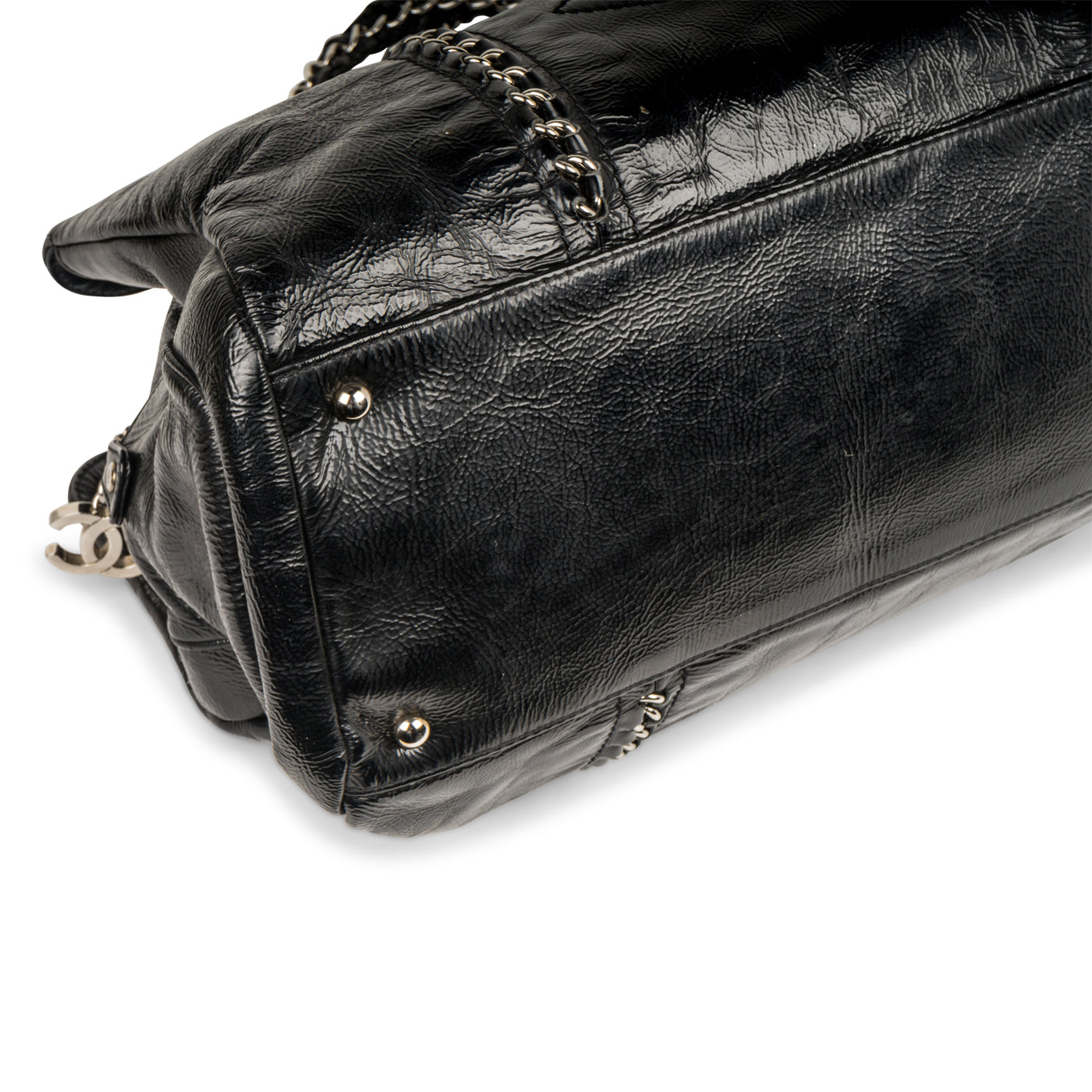 East West Patent Tote