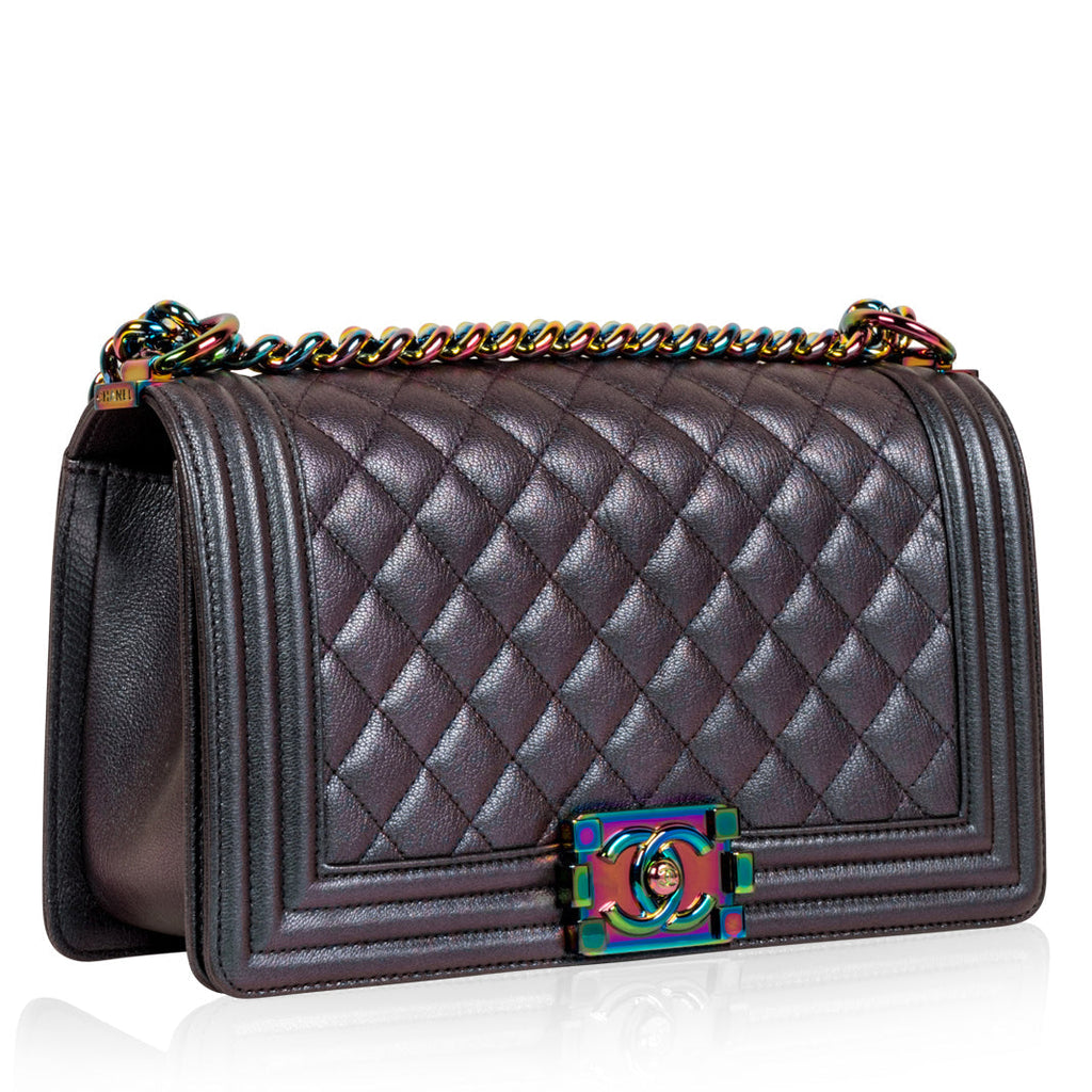Iridescent Boy Bag - Medium
