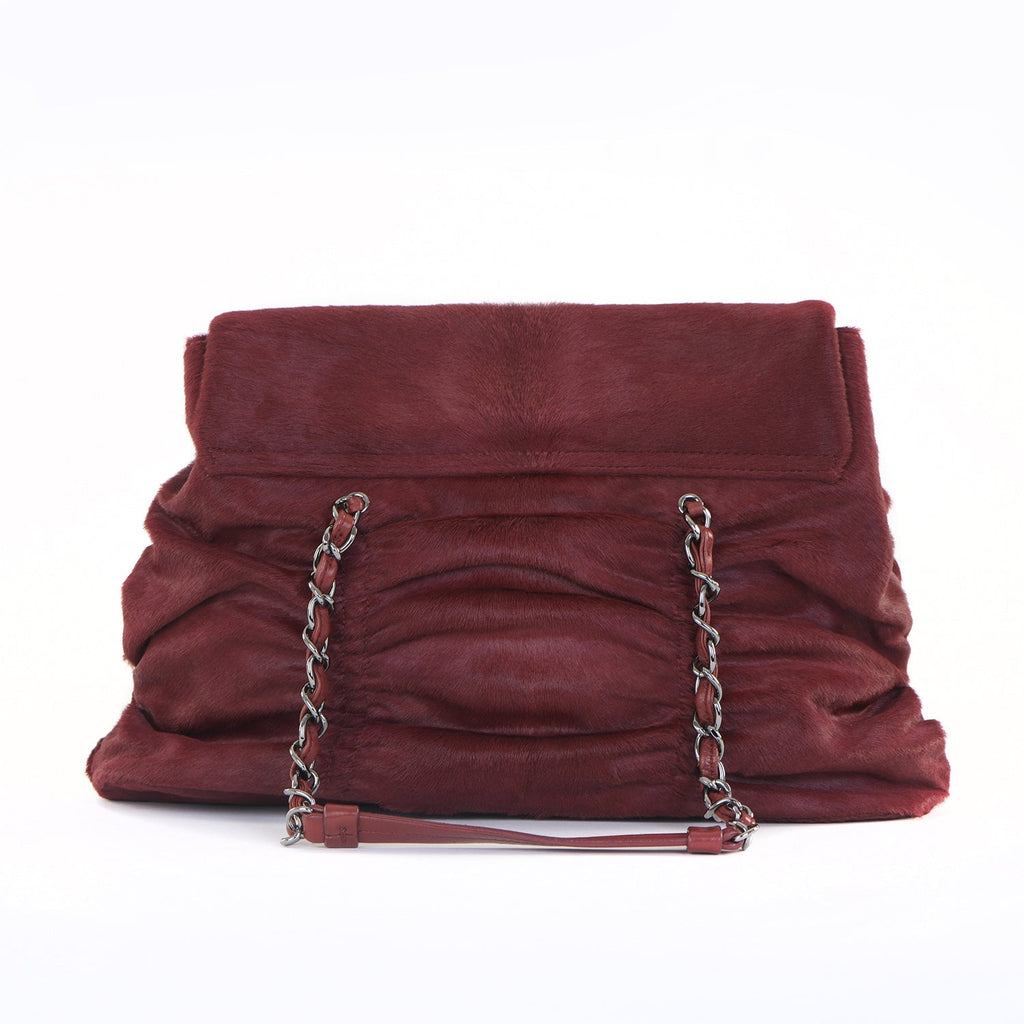 Medium Pony Hair Sharpei Flap Bag