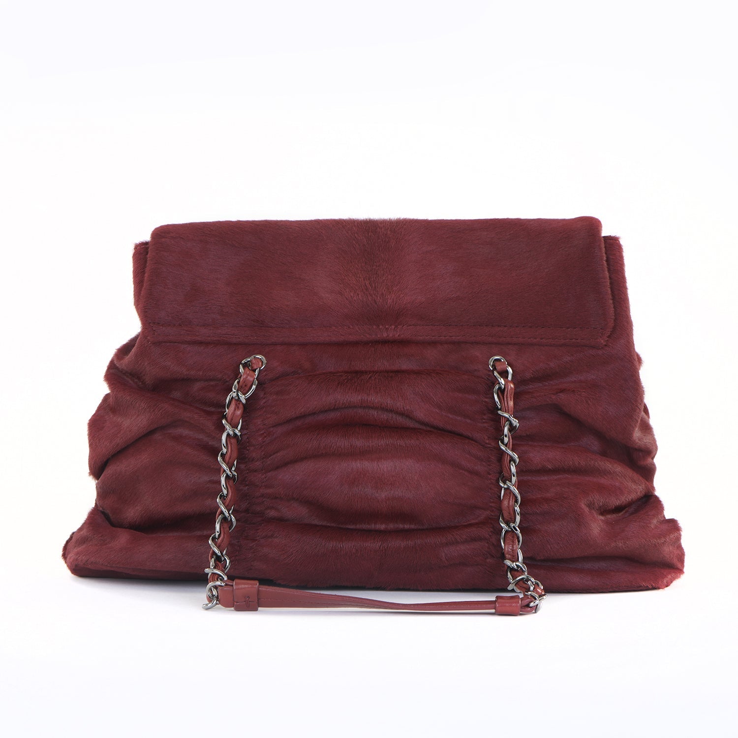 Medium Pony Hair Sharpei Flap Bag