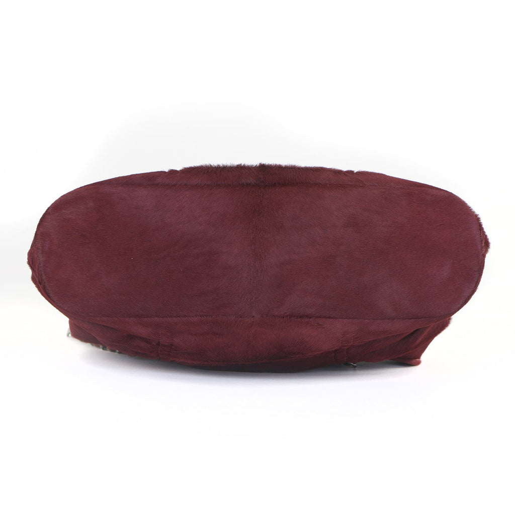 Medium Pony Hair Sharpei Flap Bag
