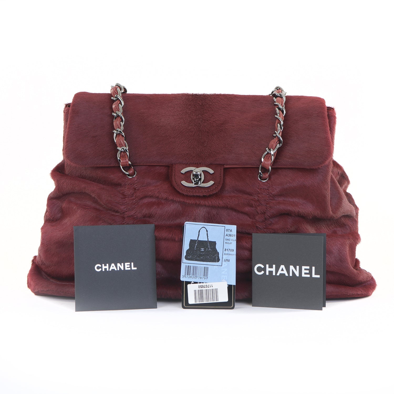 Medium Pony Hair Sharpei Flap Bag