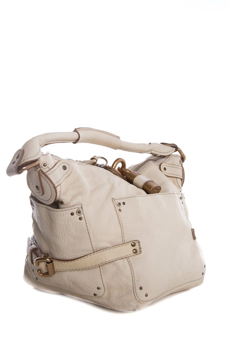 ChloÃƒÆ’Ã‚Â© Cream Paddington Hobo Bag DS