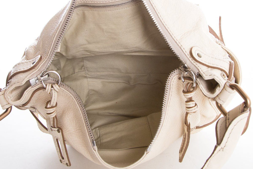 ChloÃƒÆ’Ã‚Â© Cream Paddington Hobo Bag DS