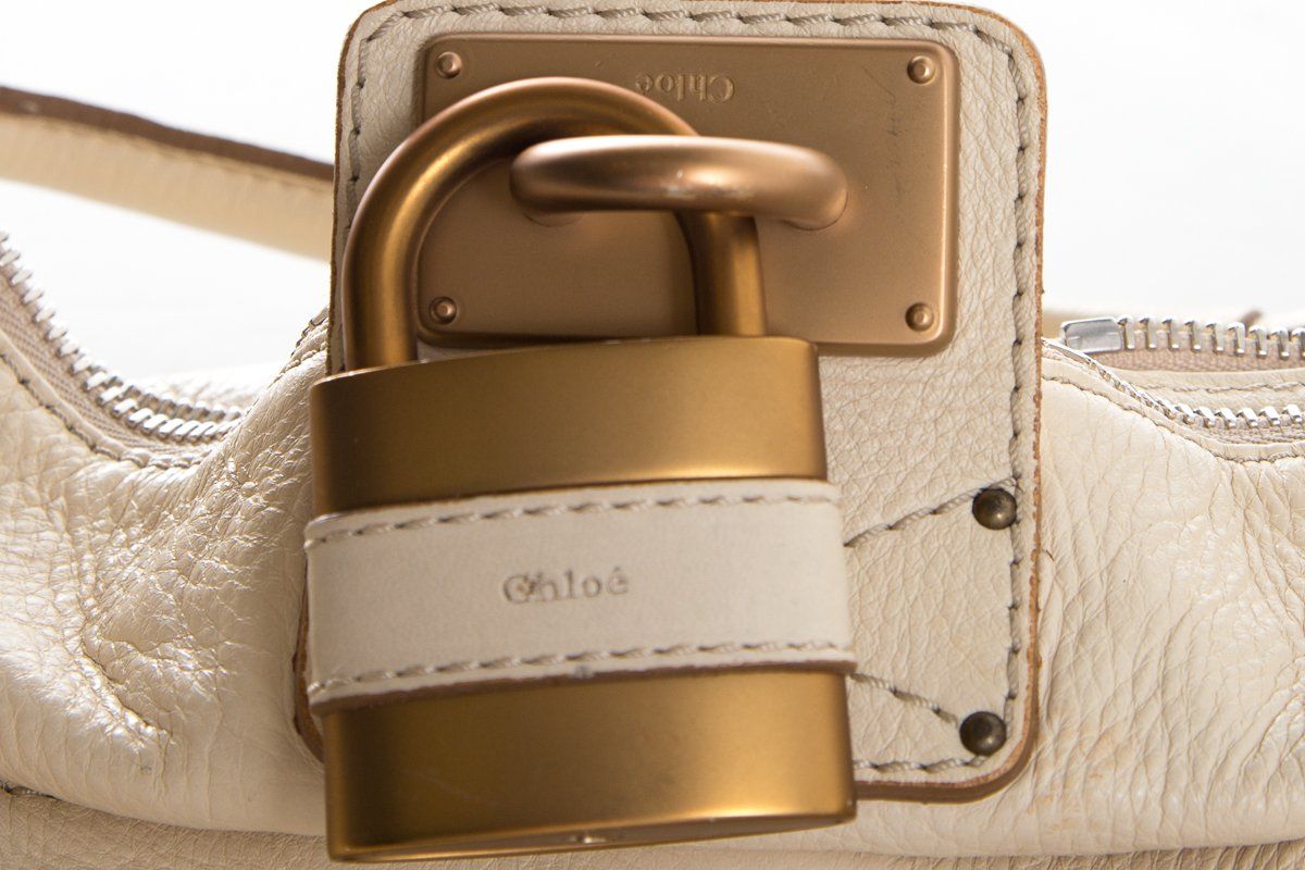 ChloÃƒÆ’Ã‚Â© Cream Paddington Hobo Bag DS