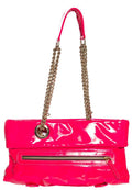 Christian Louboutin Hot Pink Patent Leather Shoulder Bag