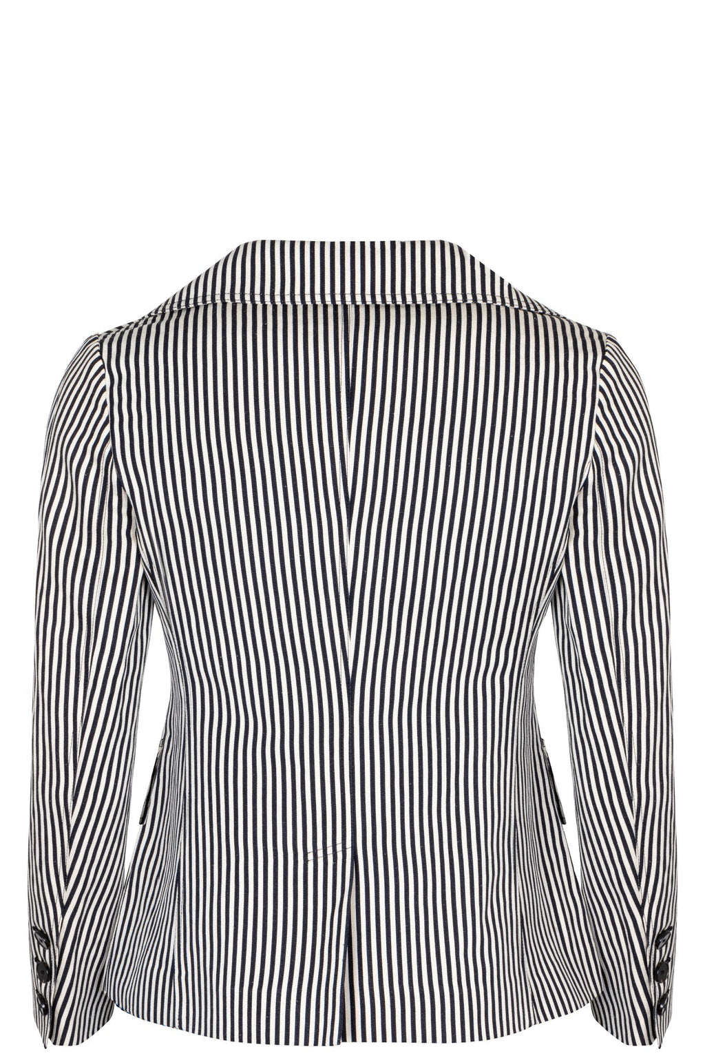CHRISTIAN DIOR Jacket Striped Black White