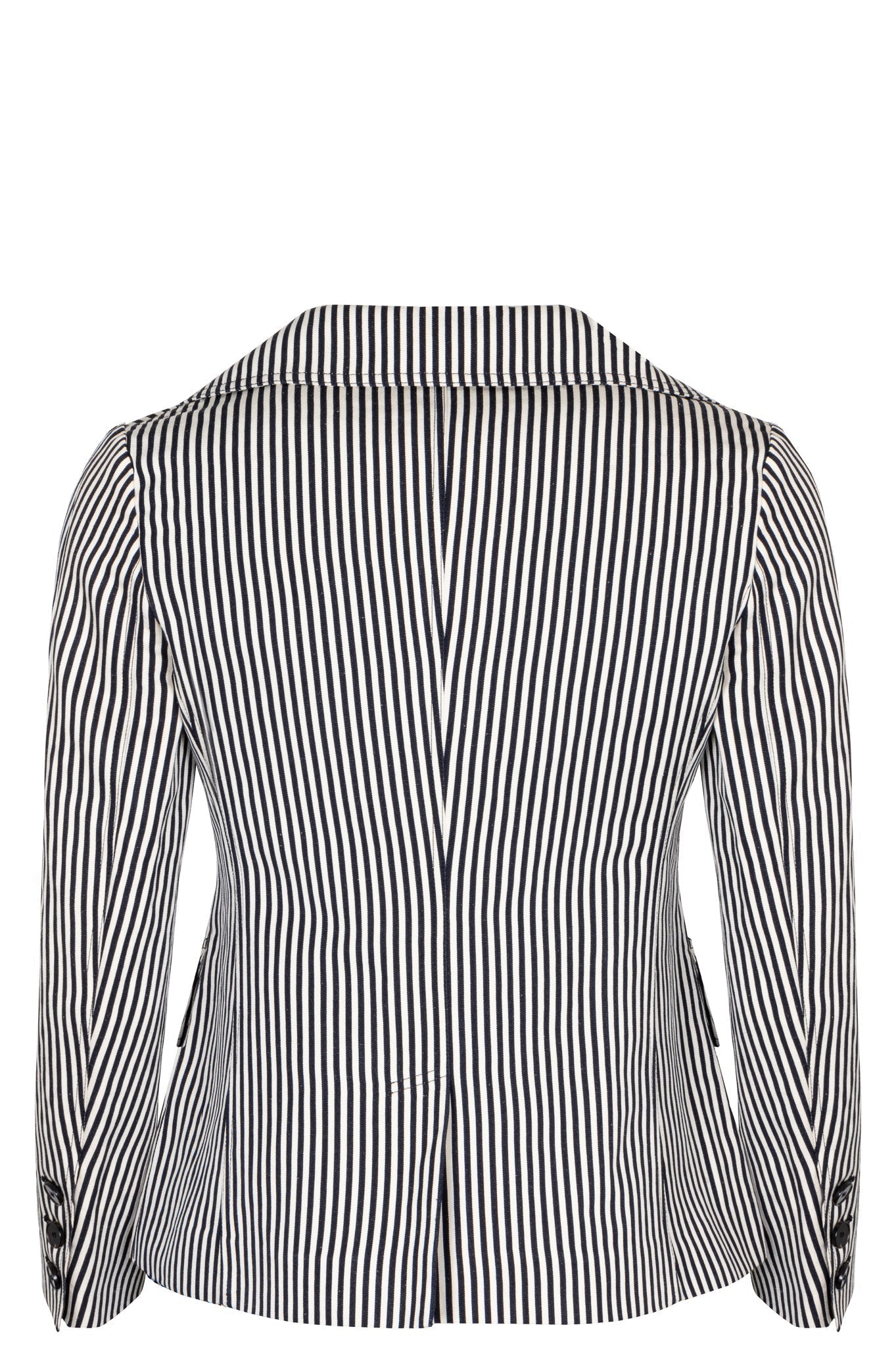 CHRISTIAN DIOR Jacket Striped Black White