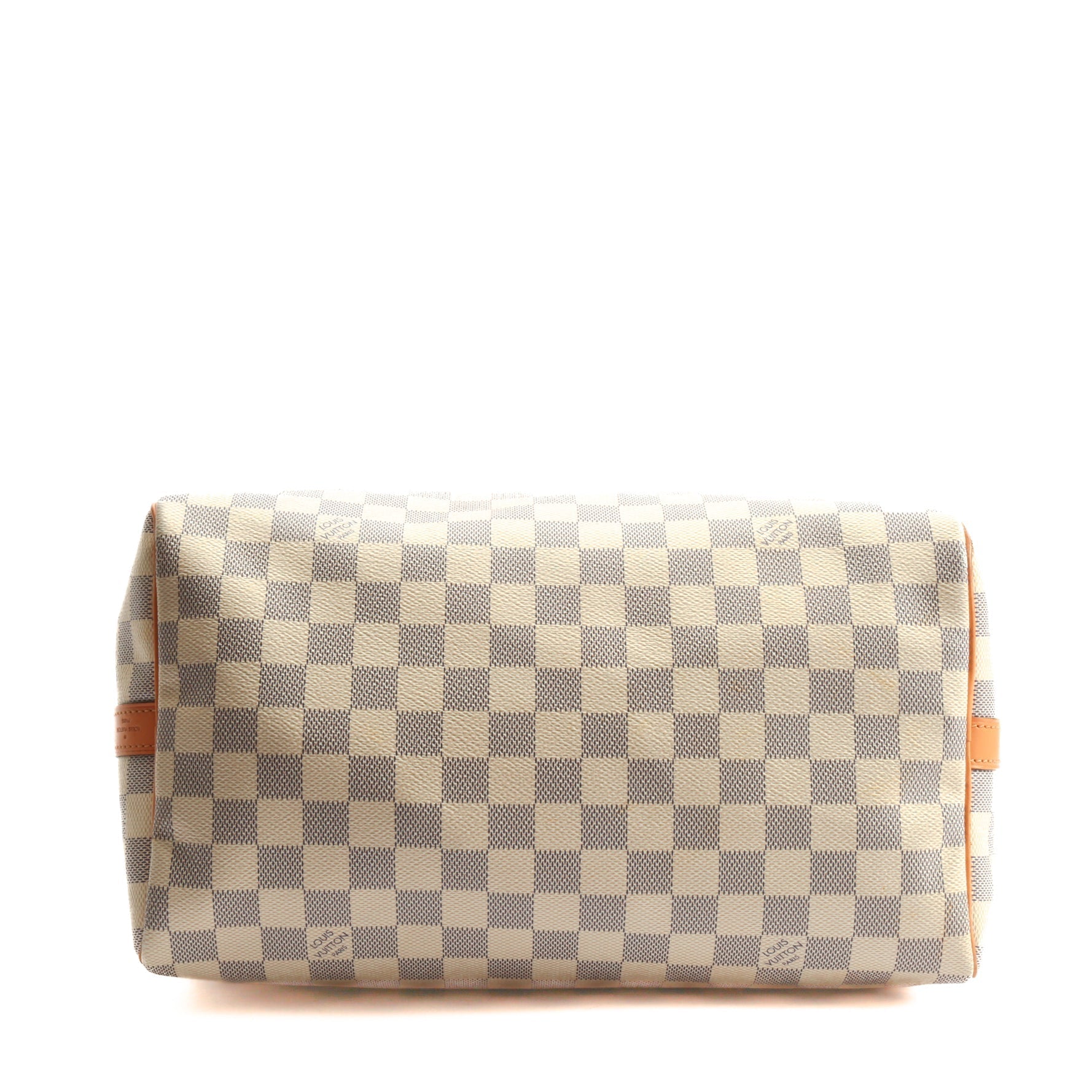 LOUIS VUITTON Speedy 30 Bandoulier Braided Damier Azur