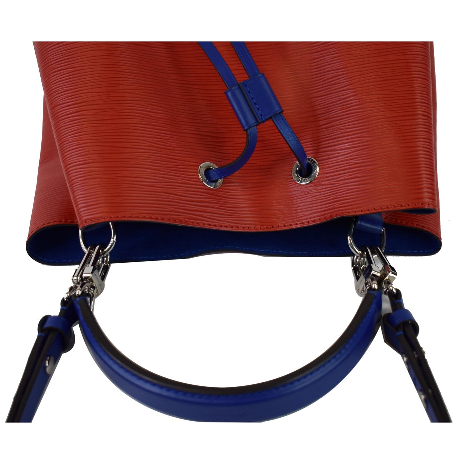 LOUIS VUITTON Neonoe Epi Leather Shoulder Bag Coquelicot