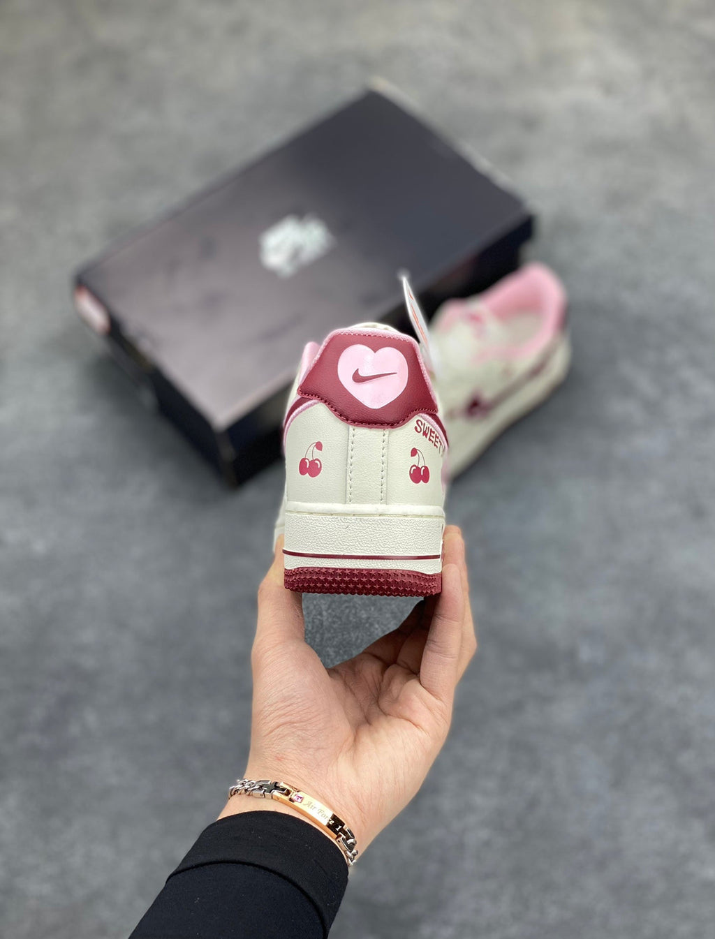 Designer Air ForGLAMI 1'07 Low Valentine's Day