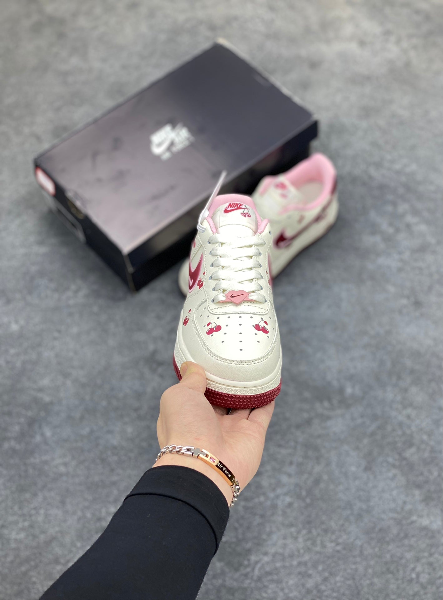 Designer Air ForGLAMI 1'07 Low Valentine's Day