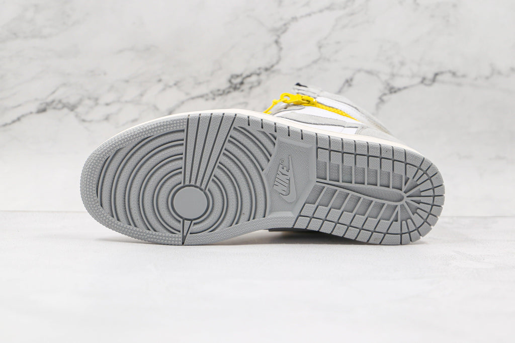 Designer Air Jordan 1 High Switch Ã¢â‚¬Å“Light Smoke GreyÃ¢â‚¬Â High Q ( Customs And Box ), Jordan 1 Sneakers Active