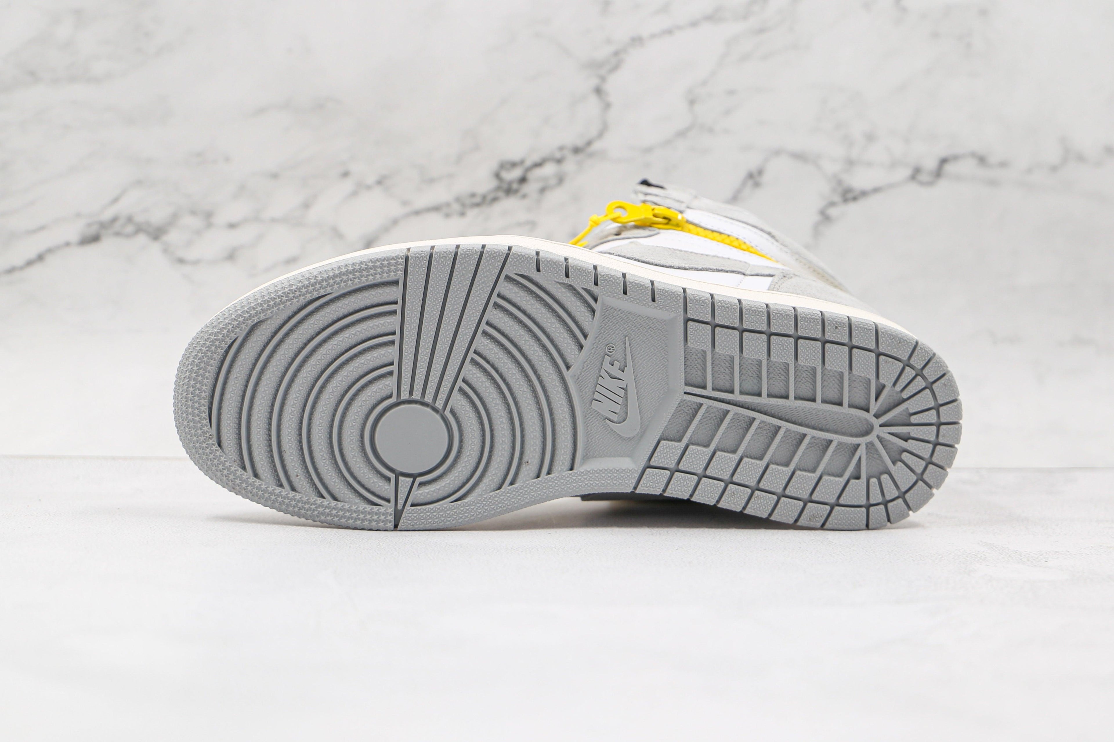Designer Air Jordan 1 High Switch Ã¢â‚¬Å“Light Smoke GreyÃ¢â‚¬Â High Q ( Customs And Box ), Jordan 1 Sneakers Active