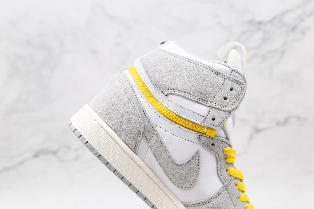 Designer Air Jordan 1 High Switch Ã¢â‚¬Å“Light Smoke GreyÃ¢â‚¬Â High Q ( Customs And Box ), Jordan 1 Sneakers Active