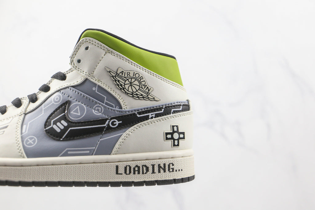 Designer Air Jordan 1 Mid 554725 170